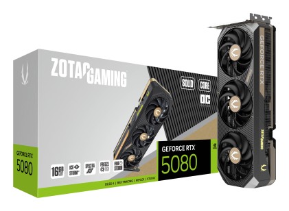 VGA ZOTAC GeForce® RTX 5080 16GB SOLID CORE OC