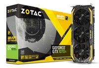 SVGA ZOTAC GeForce GTX 1070 Ti AMP! Extreme Edition, 8192 MB GDDR5