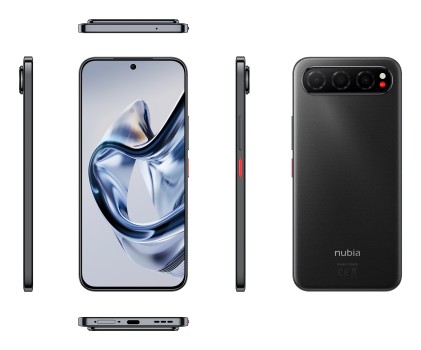 Nubia Z2468N 17,2 cm (6.78") Doppia SIM Android 15 5G USB tipo-C 20 GB 256 GB 5000 mAh Nero