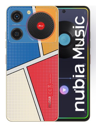 Zte Smartphone Nubia Music 4+128Gb 6.6 4G Pop Art