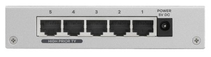ZYXEL ES-105A V3 5-Port Desktop Fast Ethernet Switch