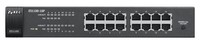 ZYXEL ES1100-16P 17 Port Unmanaged Fast-Ethernet PoE Switch, 8x PoE Ports with 802.3af. PoE power 130W