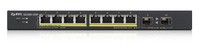 Zyxel GS1900-10HP Gestito L2 Gigabit Ethernet (10/100/1000) Nero 1U Supporto Power over Ethernet (PoE)