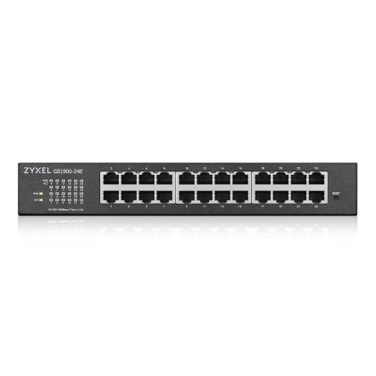 Zyxel Switch Managed 24 Porte Gigabit, Supporto Ipv6, Vlan, Design Senza Ventole, Desktop/Rack