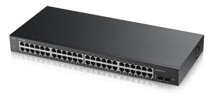 Zyxel Switch Managed 48 Porte Gigabit, 2Xsfp, Ssenza Ventole, Desktop/Rack