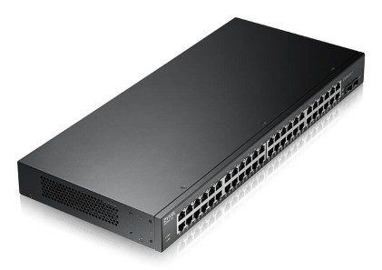 Zyxel Switch Web Managed 48X Gb (24X Poe Erog.Fino 170W), 2X Sfp Gb, Rack