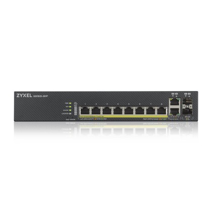 Zyxel Switch Managed Nebulaflex 8 Porte Gigabit Poe + 2 Dual Gigabit, Ipv6, Vlan, Qos, Igmp, Design