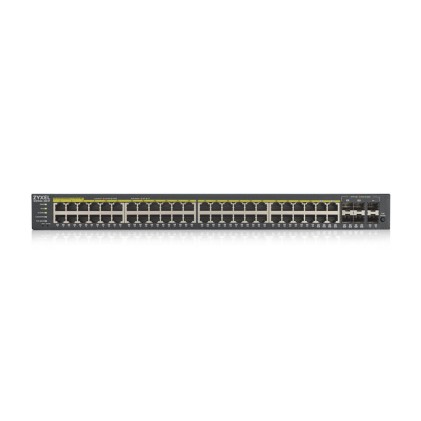Switch 44P Giga Poe +4P Dual Gigabi T +2Sfp Ipv6 Nebulaflex Rack 19"