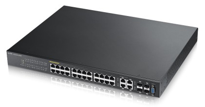 ZYXEL GS2210-24HP 24-port Gigabit L2 managed PoE+ switch 375Watt