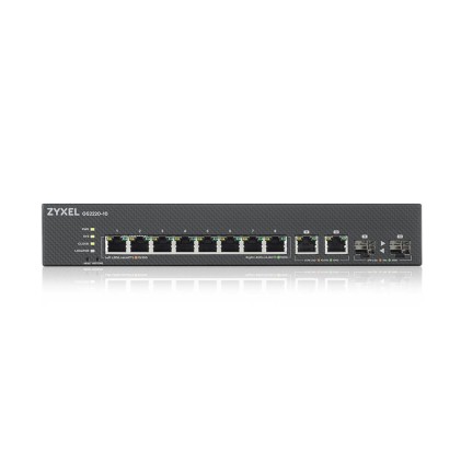 Switch 8P Gigabit + 2P Dual Persona Gigabit Ipv6 Nebula Flex Zyxel