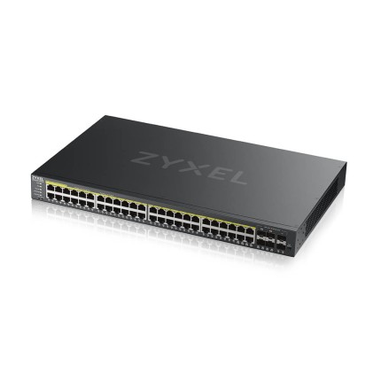 Zyxel Switch Managed Layer 3 Lite, 44X Gb Poe 375W, 6 Sfp, Desktop/Rack, Nflex