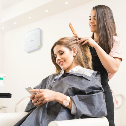 Zyxel Access Point Wireless Nebulaflex Dual Radio 2X2 802,11A/B/G/N/Ac/Ax 1775Mbps, Lan Gigabit Poe,