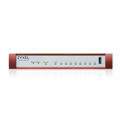 Zyxel Firewall Cons. 25 Utenti, Banda Fino A 3Gb, 8P.Gb Lan/Wan, Desktop