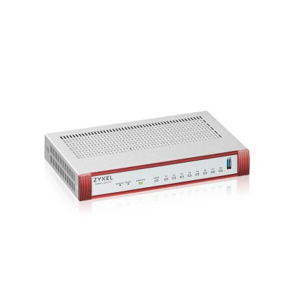 Zyxel Firewall Cons. 25 Utenti, Banda Fino A 3Gb, 8P.Gb Lan/Wan, Desktop