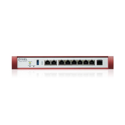 Zyxel Firewall Cons. 50 Utenti, Banda Fino A 5Gb, 2P2,5Gb+6Pgb Lan/Wan, Desktop/Rack