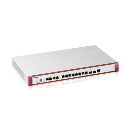 Zyxel Firewall Cons. 1000 Utenti, Banda Fino A 15Gb, 2P10Gpoe+2P2,5Gb+8Pgb+2Psfp+, Lan/Wan, Rack