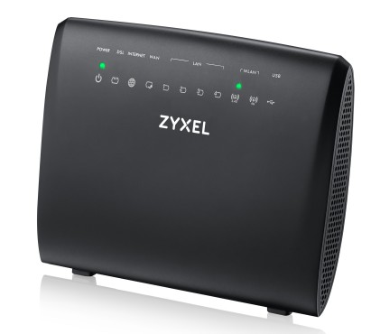 Zyxel Router Adsl2+/Vdsl Firewall Integrato 1 Porta Wan Gigabit 4 Porte Lan