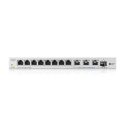Zyxel Switch Smart Managed 8X Gb 3X 10Mgbe 1X Sfp+ 10Gbe, - Easy Manag, Desktp/Rack
