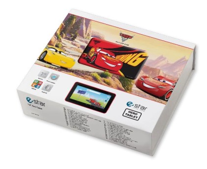 Tablet Estar Cars 7 Hero 2Gb-16Gb And9 Cars Custodia Kids!