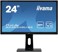IIYAMA Prolite B2483HSU-B5 60.96cm 24inch Full HD LED monitor 1920x1080 HDMI Black