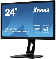 IIYAMA Prolite B2483HSU-B5 60.96cm 24inch Full HD LED monitor 1920x1080 HDMI Black