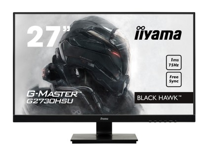 IIYAMA G-MASTER G2730HSU-B1 27inch 1920x1080 TN LED Bl USB-Hub 2xOut Speakers DP/HDMI/VGA 1ms Black