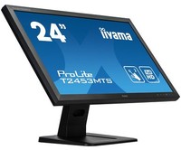 IIYAMA ProLite T2453MTS-B1 24inch Optical Dual Touch VGA DVI HDMI USB-HUB -Touch Interface Dual Touch with supported OS
