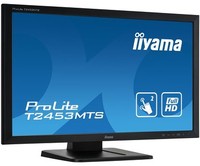 IIYAMA ProLite T2453MTS-B1 24inch Optical Dual Touch VGA DVI HDMI USB-HUB -Touch Interface Dual Touch with supported OS