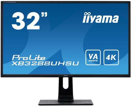 IIYAMA ProLite XB3288UHSU-B1 32inch VA panel with 4K resolution