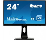 IIYAMA ProLite XUB2492HSU-B1 D 23.8inch Monitor IPS LED 1920x1080 VGA HDMI DP Speakers