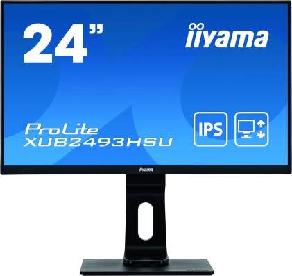 IIYAMA ProLite XUB2493HSU-B1 24inch LCD Business Full HD IPS Technology 1920x1080 IPS Technology LED HDMI VGA black