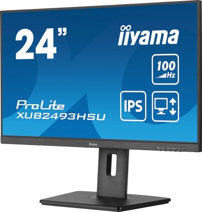 iiyama ProLite Monitor PC 60,5 cm (23.8") 1920 x 1080 Pixel Full HD LED Nero