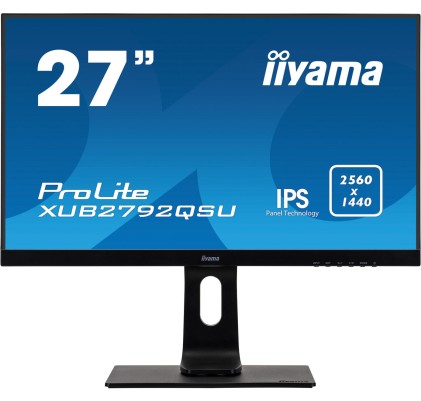 iiyama ProLite XUB2792QSU-B1 LED display 68,6 cm (27") 2560 x 1440 Pixel Wide Quad HD Nero