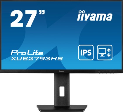 iiyama ProLite XUB2793HS-B7 Monitor PC 68,6 cm (27") 1920 x 1080 Pixel Full HD LED Nero