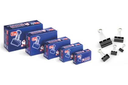 Molle fermacarte in acciaio 19 mm - Confezione 12 molle