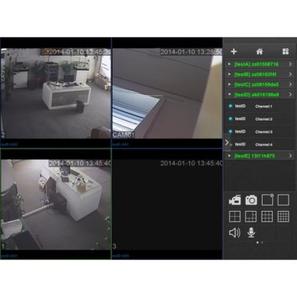 LKM Mini Registratore NVR 8 Canali Per Telecamere Ed Impianti IP Ad Alta Risoluzione Colore Nero - HD Foscam Onvif Compatibile