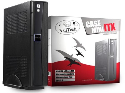 PC assemblato HTPC mini-ITX AMD E350 4 GB 500GB 75W