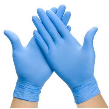 Guanti In Nitrile Monouso Taglia M Confezione 100 Pz