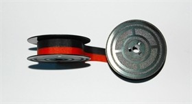 CONFEZIONE 6 NASTRI OLIVETTI D.B. M.S. NERO/ROSSO COMPATIBILI