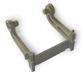 *REGGIROTOLO GRIGIO CHIARO PER OLIVETTI LOGOS 352 ECC