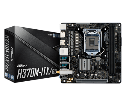 MB 1151 ASROCK H370M-ITX/ac (D)