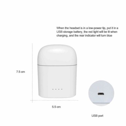 Auricolari Bluetooh simili Airpods per iPhone e Android