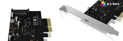 ICY BOX IB-PCI1901-C32 USB Type-C 3.2 PCIe controller card