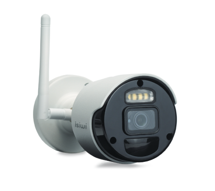 Isiwi Telecamera Aggiuntiva Wireless Isw-Bf2Mp Per Kit Connect 1080P Con Funzione Pir H265 Ip66