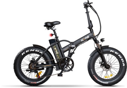 Icon.e Bici Elettrica Pieghevole Marines 250W Black