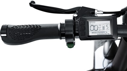 Icon.e Bici Elettrica Pieghevole Navy 250W White