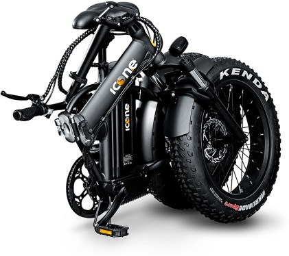 Icon.e Bici Elettrica Pieghevole Pure 250W Black