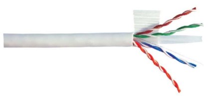 Cavo Solido Utp Per Reti Categoria 6A Lszh In Rame Matassa Mt 305 Classe Cpr: Cca