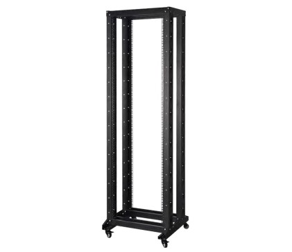 Frame Di Montaggio Aperto 19" 42 Unita'  Colore Nero  Con 4 Montanti 600X600 Mm