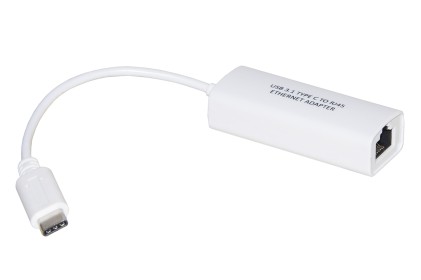 *Adattatore Usb Tipo C Maschio - Connettore Rj45 Femmina Per Reti 10/100